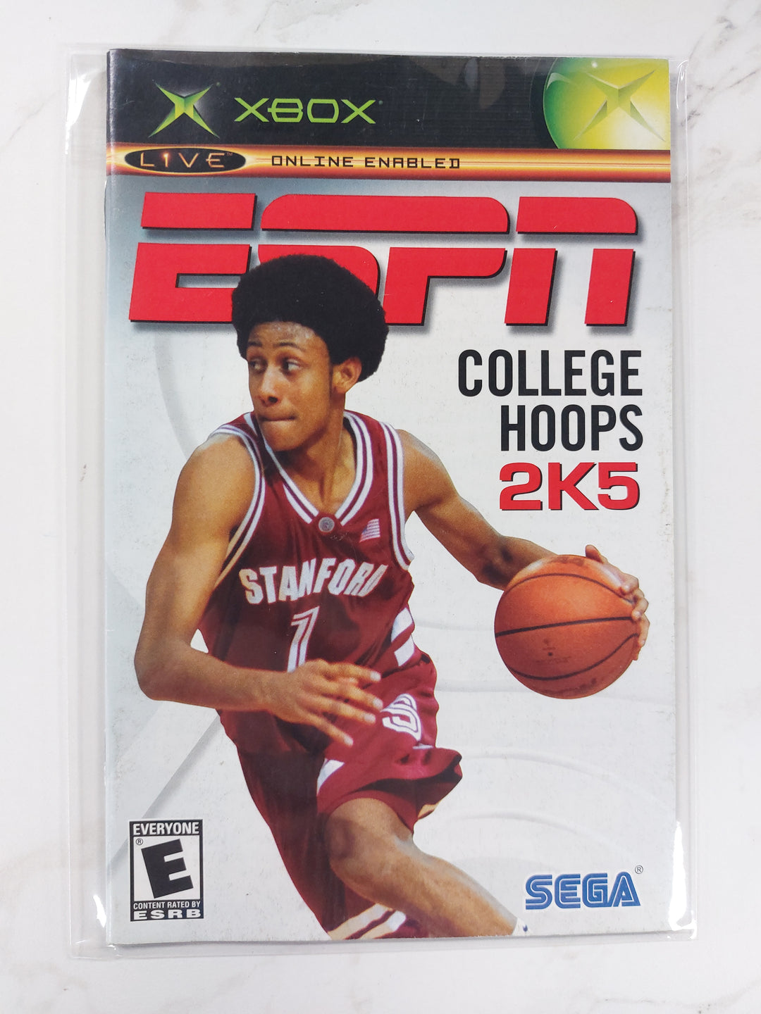 ESPN College Hoops 2K5 - Original Xbox Manual ONLY MO61726