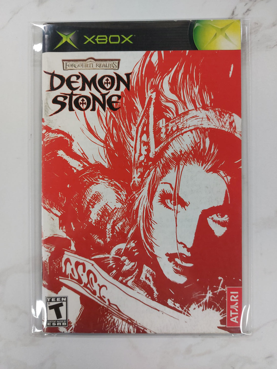 Demon Stone - Original Xbox Manual ONLY MO61726