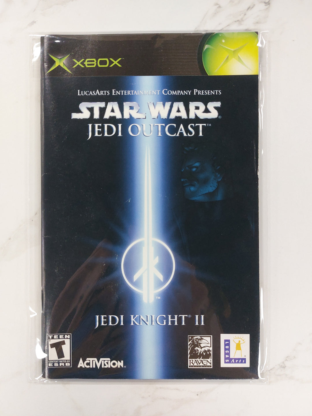 Star Wars Jedi Knight II: Jedi Outcast  - Original Xbox Manual ONLY MO61726