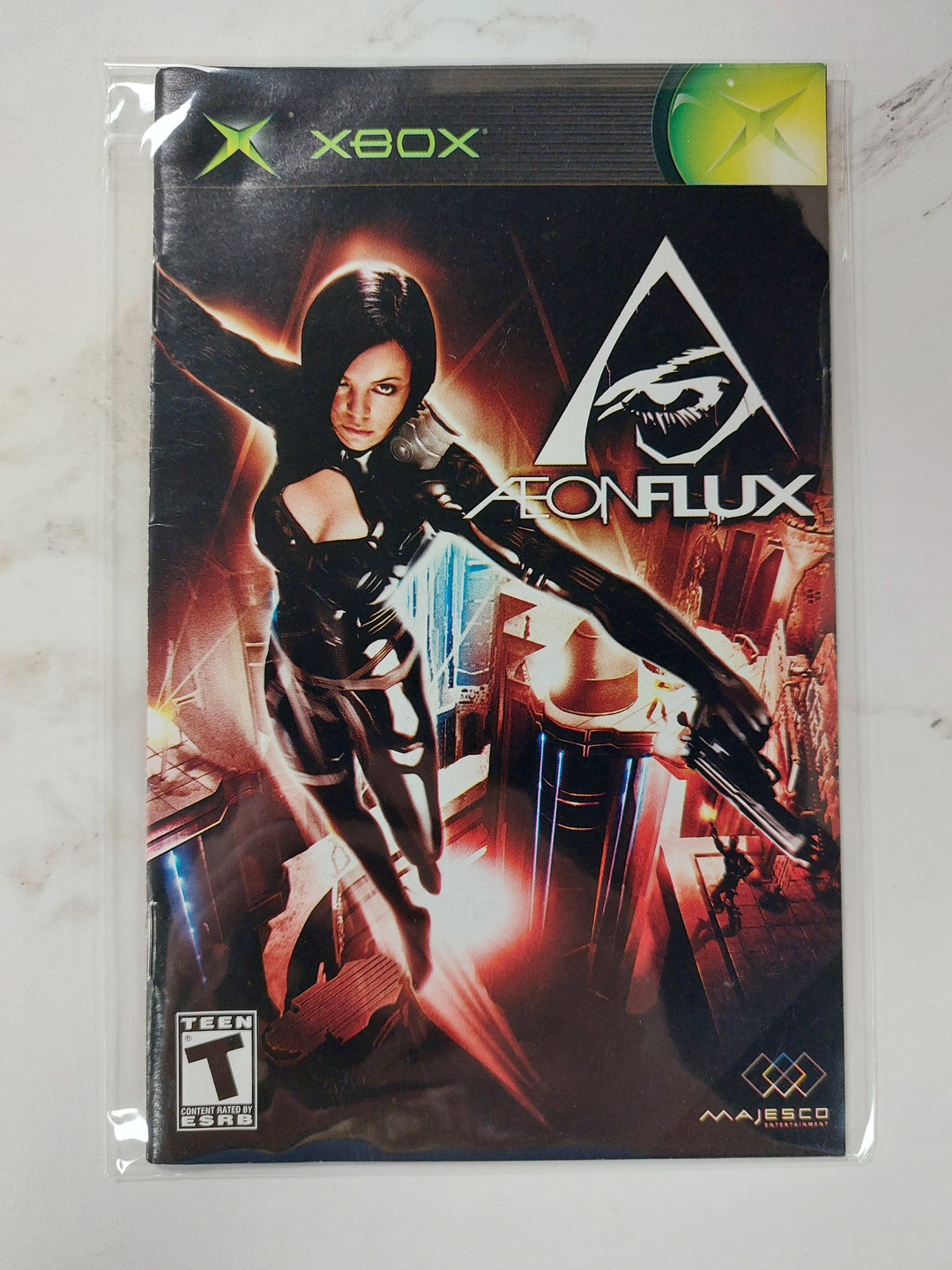 Aeon Flux - Original Xbox Manual ONLY MO61726