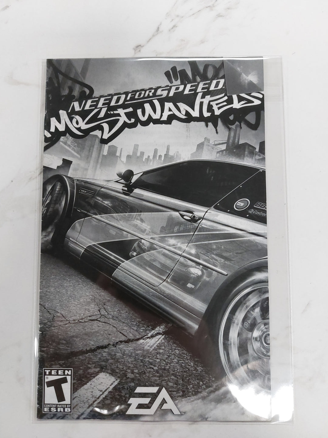 Need For Speed Most Wanted - PS2 Manual ONLY MO61726