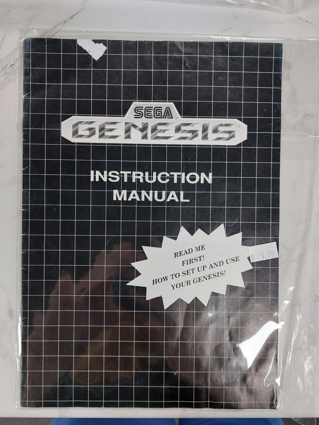 Sega Genesis Instruction Manual 1991 - Sega Genesis Manual ONLY MO62226