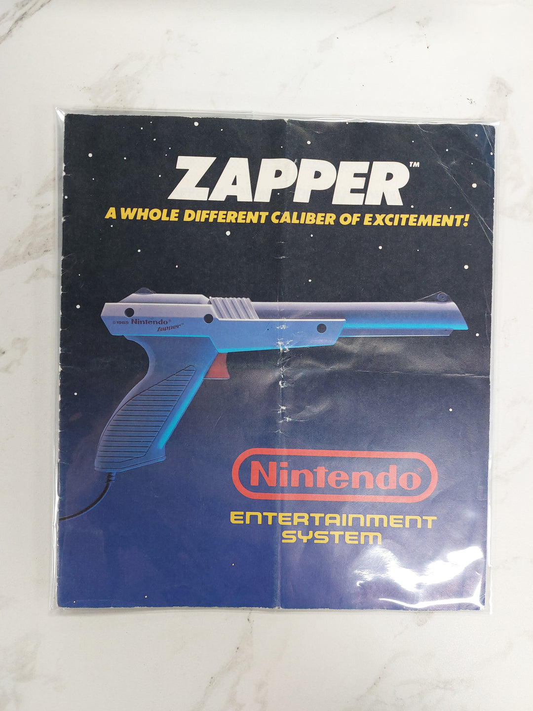 Zapper - NES Manual ONLY MO62126