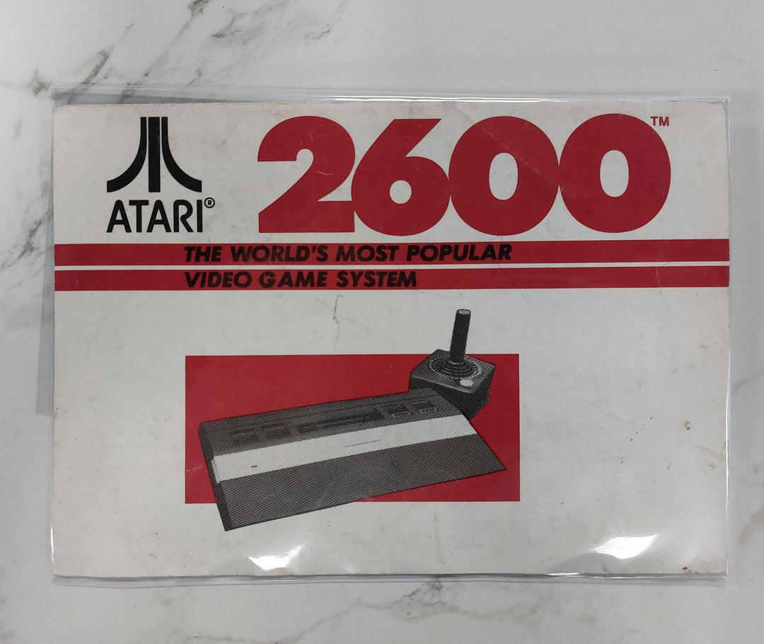 Atari 2600 Manual - Atari 2600 Manual ONLY MO62226