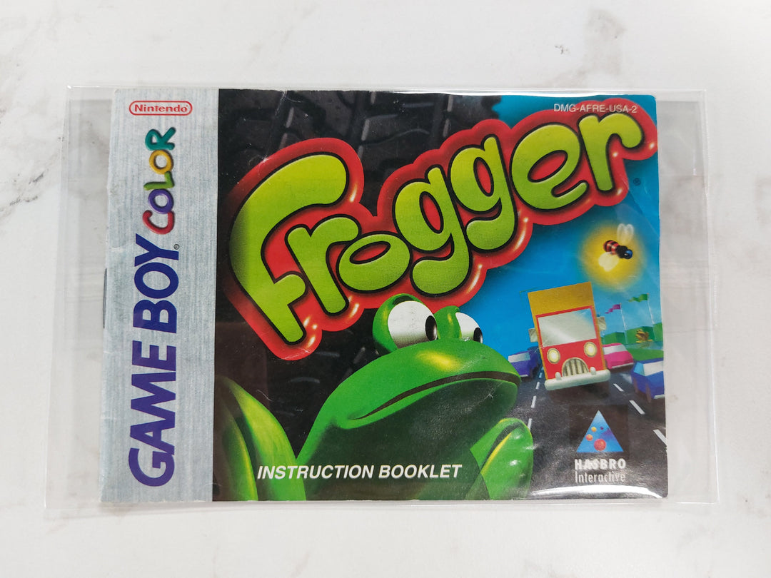 Frogger DMG-AFRE-USA-2 - Game Boy Color GBC Manual ONLY MO62426