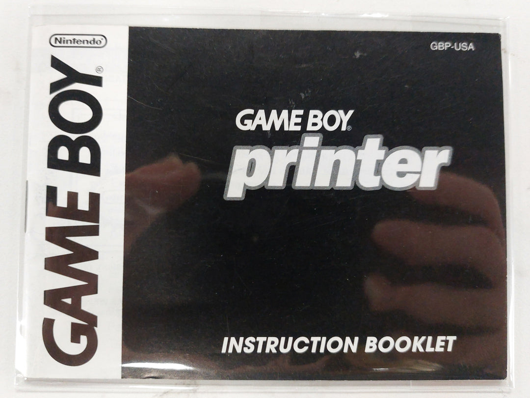 GameBoy Printer Instruction Booklet GBP-USA - GameBoy GB Manual ONLY MO62926