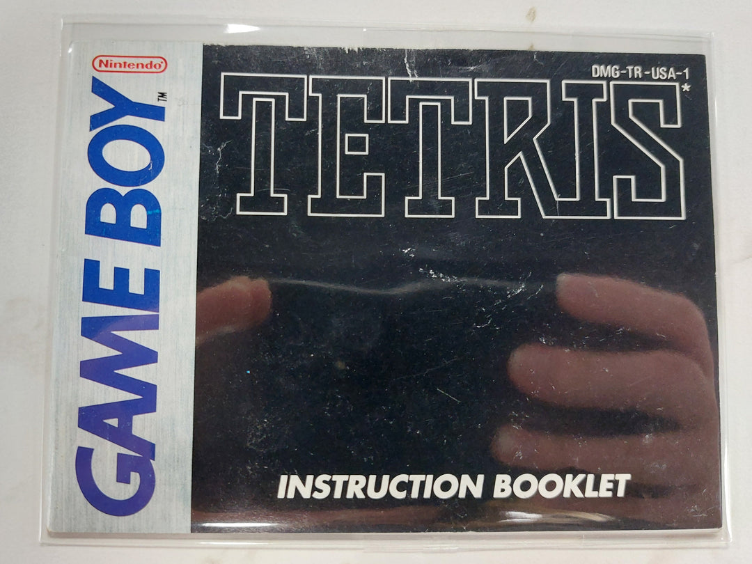Tetris DMG-TR-USA-1 - GameBoy GB Manual ONLY MO62926