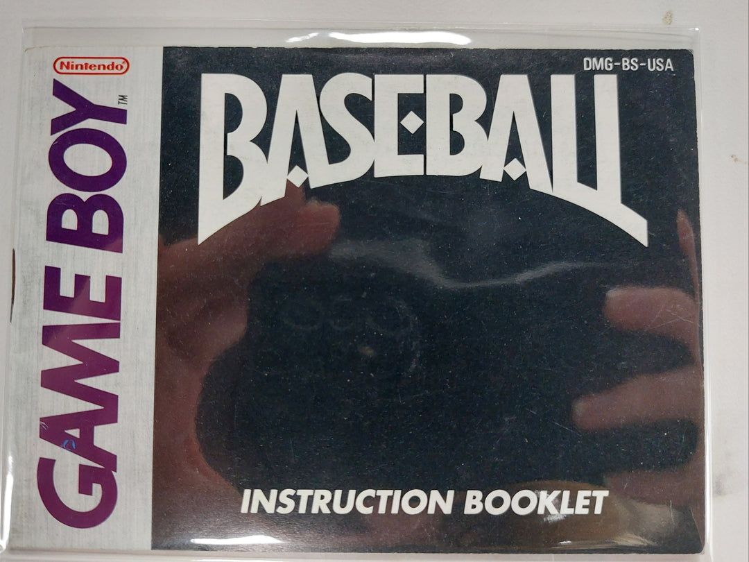 Baseball DMG-BS-USA - GameBoy GB Manual ONLY MO62926