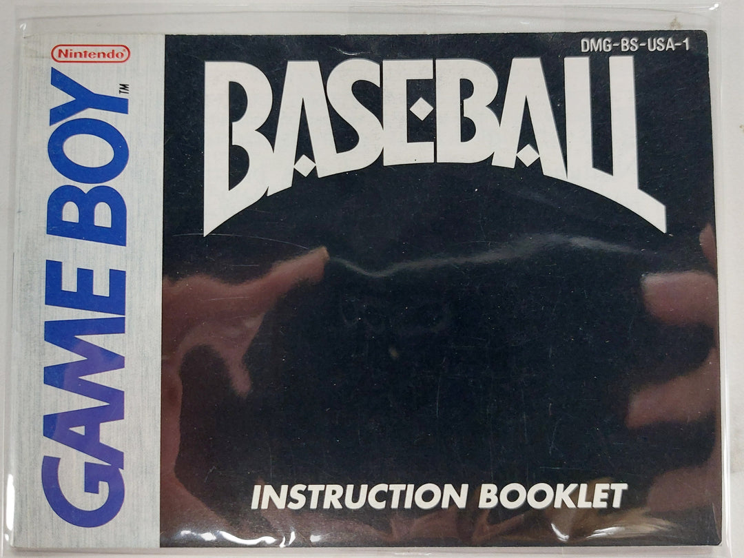 Baseball DMG-BS-USA-1 - GameBoy GB Manual ONLY MO62926