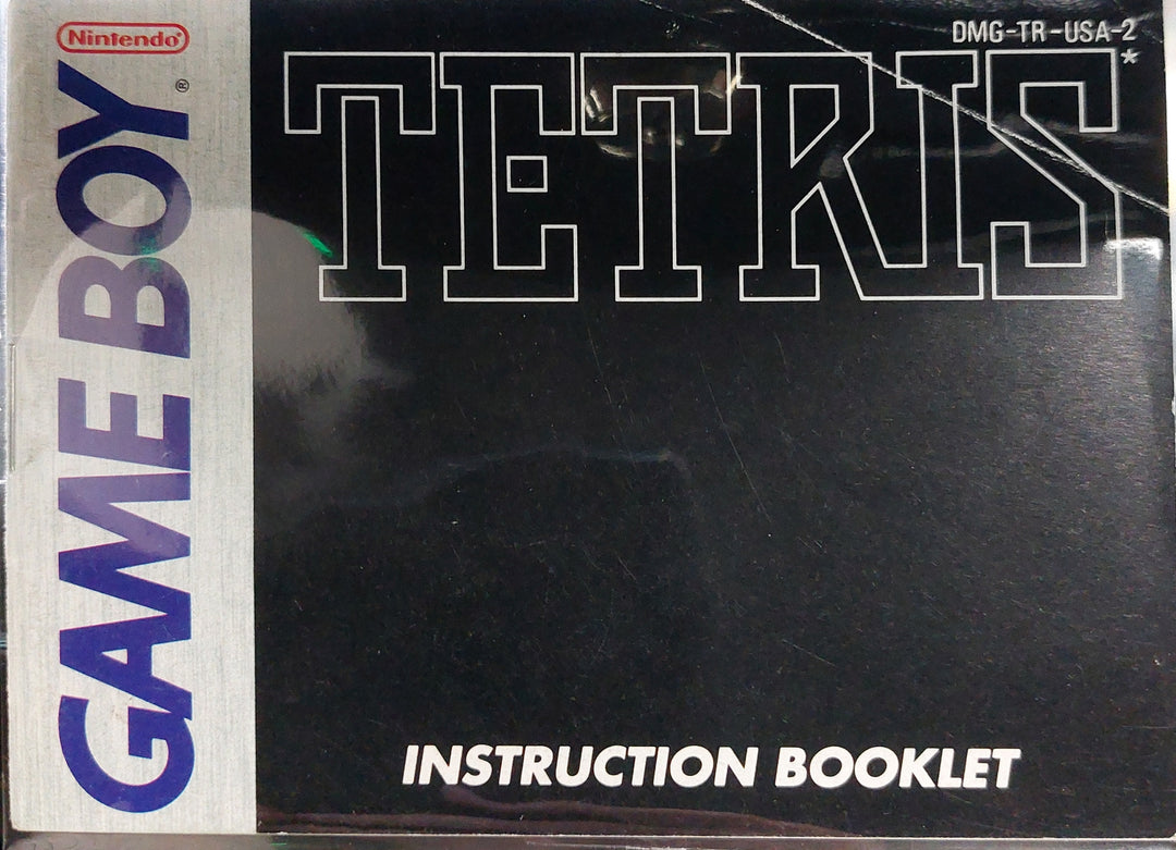 Tetris Players Choice DMG-TR-USA-2 - GameBoy GB Manual ONLY MO62926