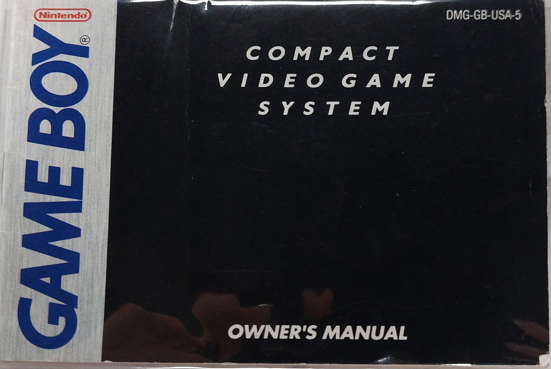 Compact Video Game System Owner's Manual DMG-GB-USA-5 - GameBoy GB Manual ONLY MO62926
