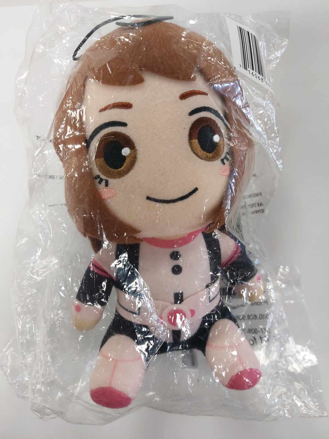 Funimation My Hero Academia Ochaco Uraraka 8" New Plush With Tags PL71226