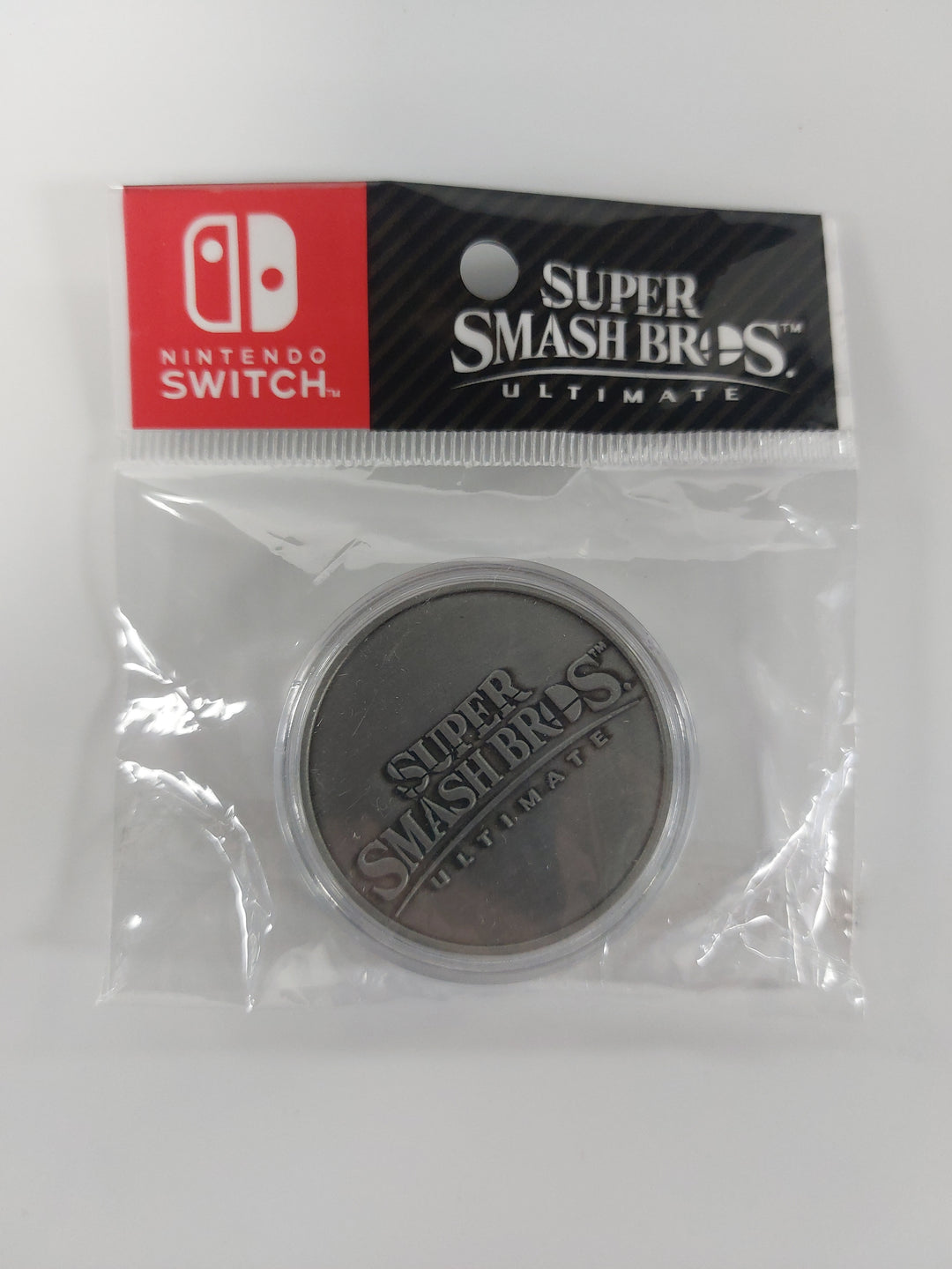 Nintendo Switch Super Smash Bros Ultimate Limited Edition Collectors Coin NT71326