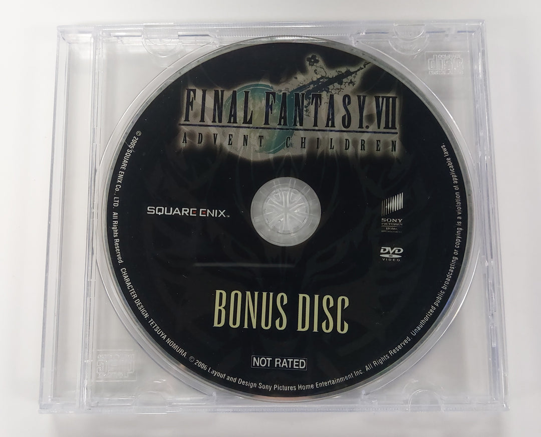 Final Fantasy VII (7) Advent Children Bonus Disc - DVD PM71426