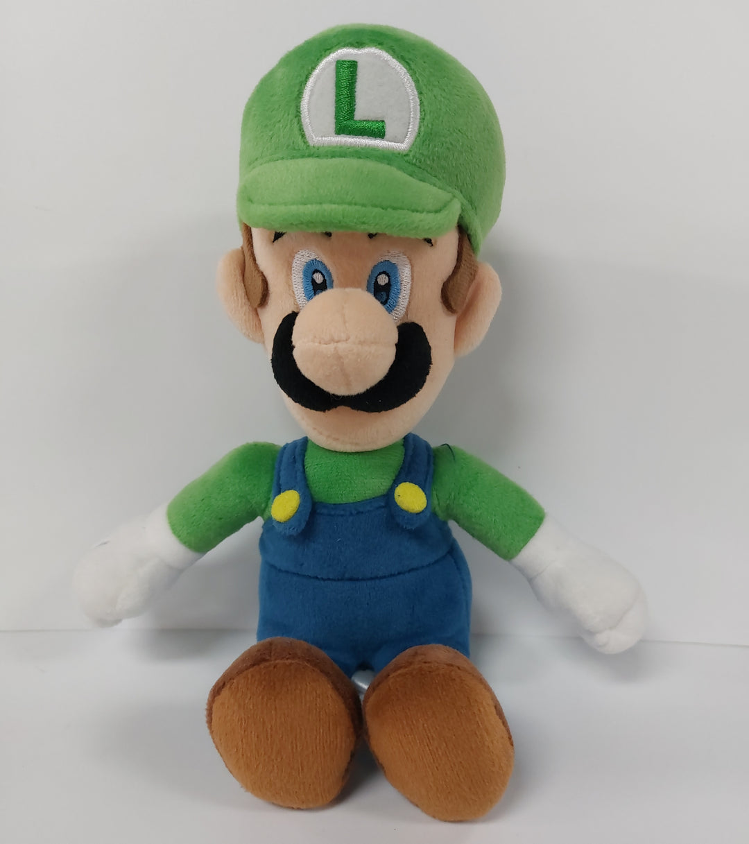 Little Buddy Super Mario Bros Luigi Used Plush No Tags XP71526
