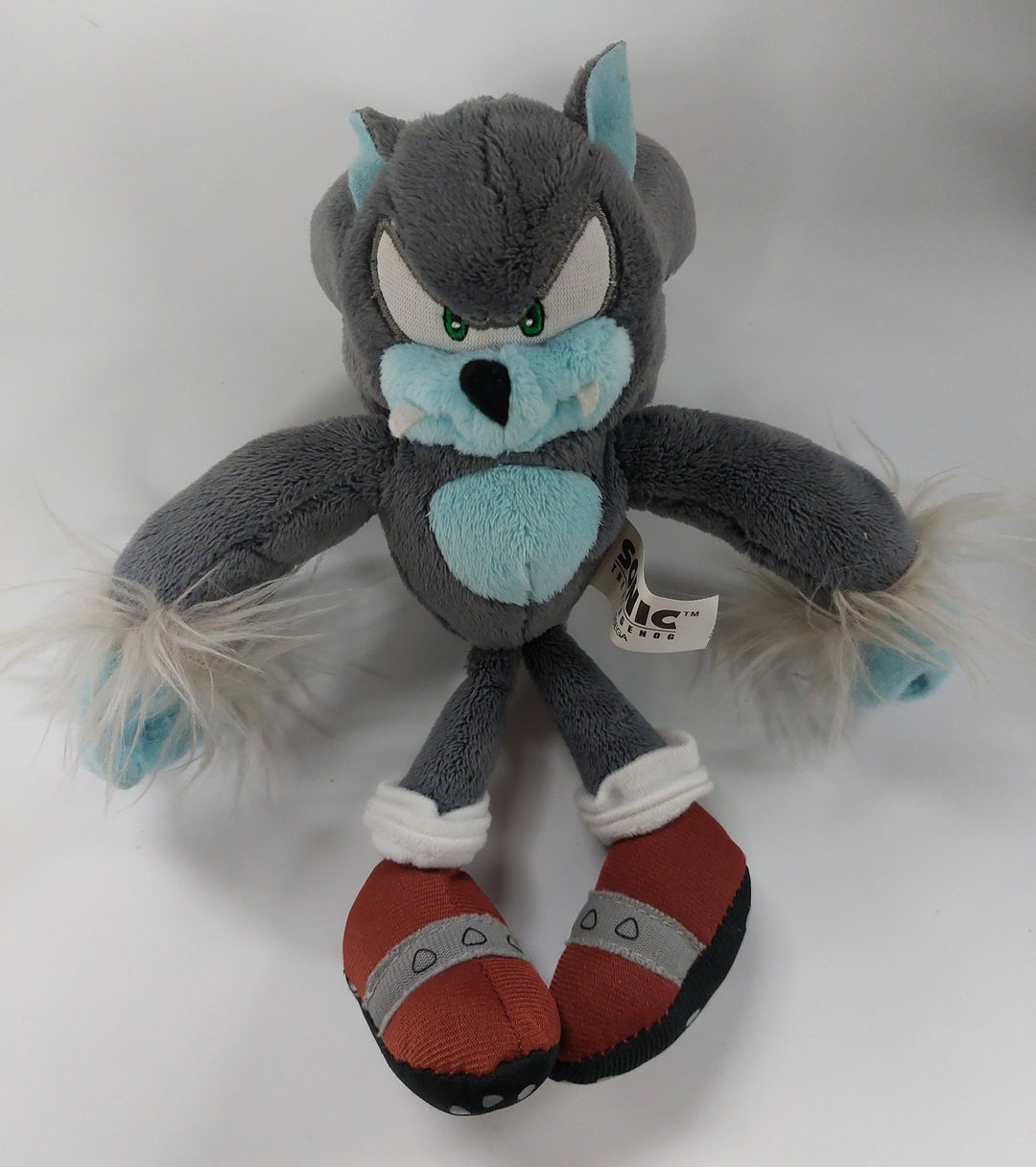 Jazwares Sonic the Hedgehog Werehog 2010 Used Plush No Tags XP71526
