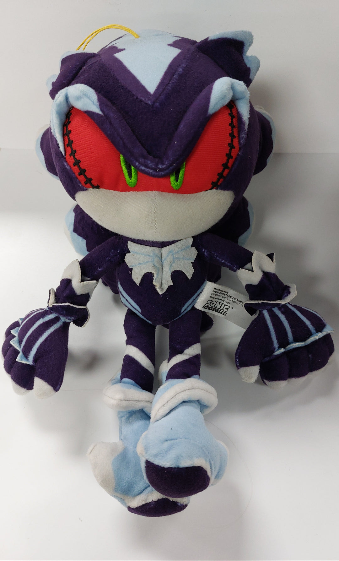 Great Eastern Sonic The Hedgehog Mephiles The Dark 10" Used Plush No Tags XP71526