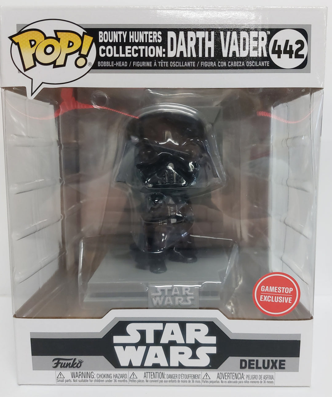 Funko Pop Deluxe Star Wars Bounty Hunter Collection Darth Vader #442 (Gamestop Exclusive) FP72026