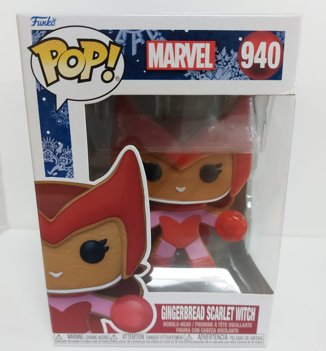 Funko Pop Marvel Gingerbread Scarlet Witch #940 FP72026