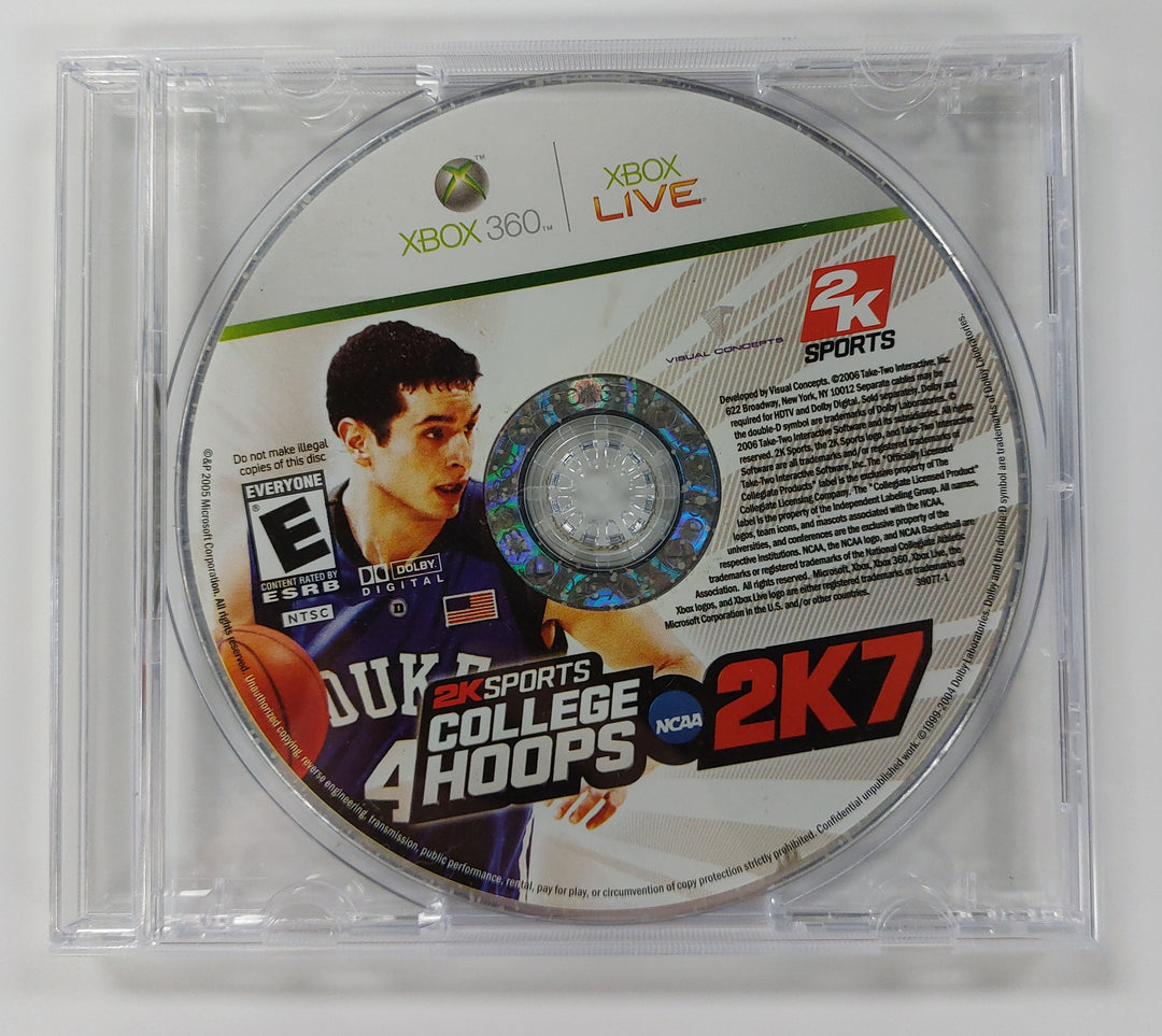 2K Sports College Hoops 2K7 - Xbox 360 DISC ONLY DI8226