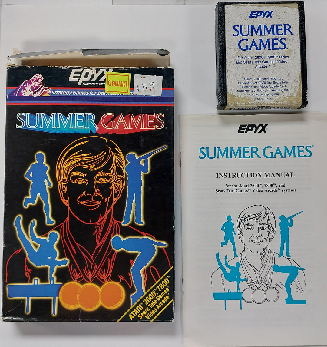Summer Games - Atari 2600 AT8426