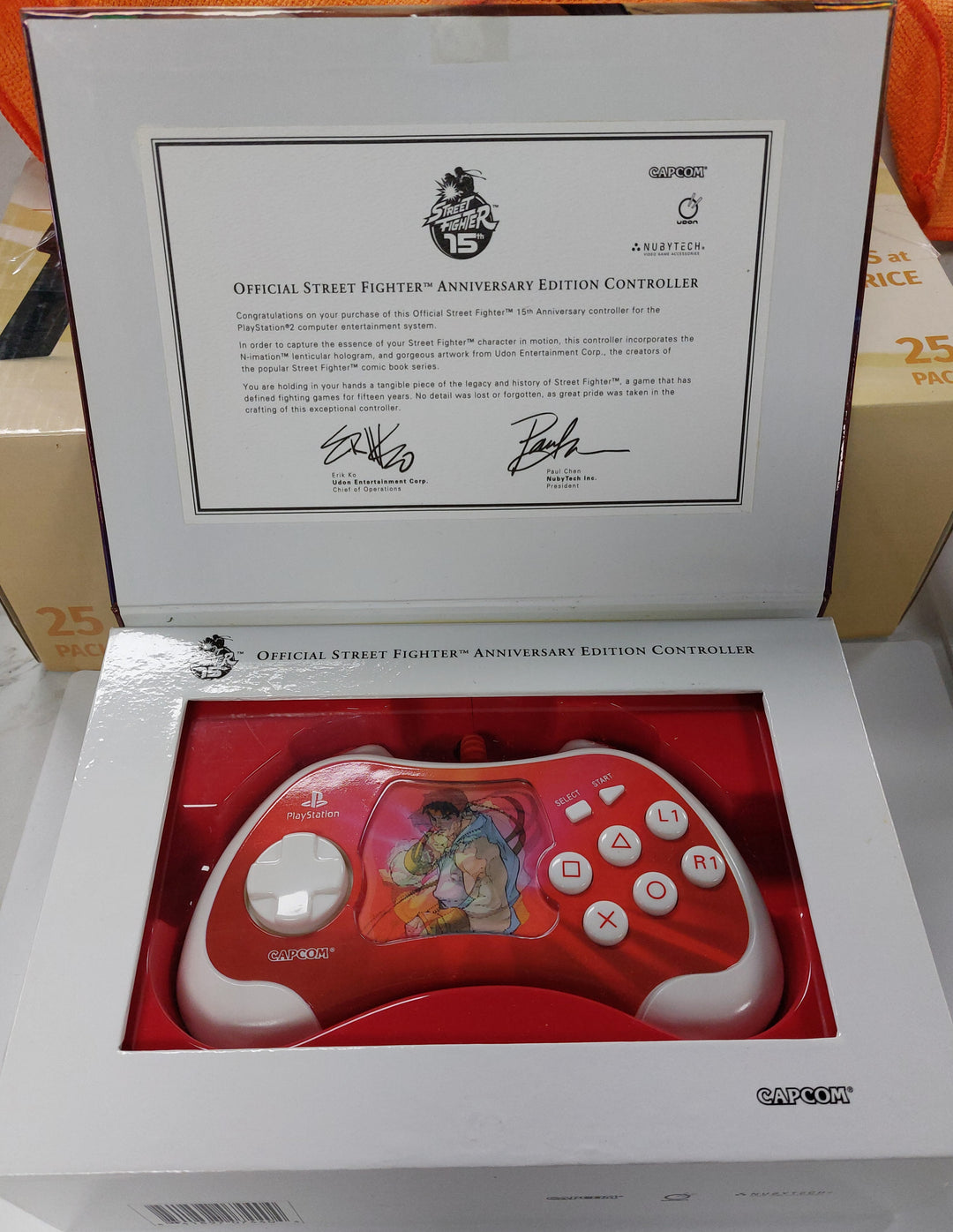 Street Fighter 15th Anniversary Ryu Controller - PS2 UA81026
