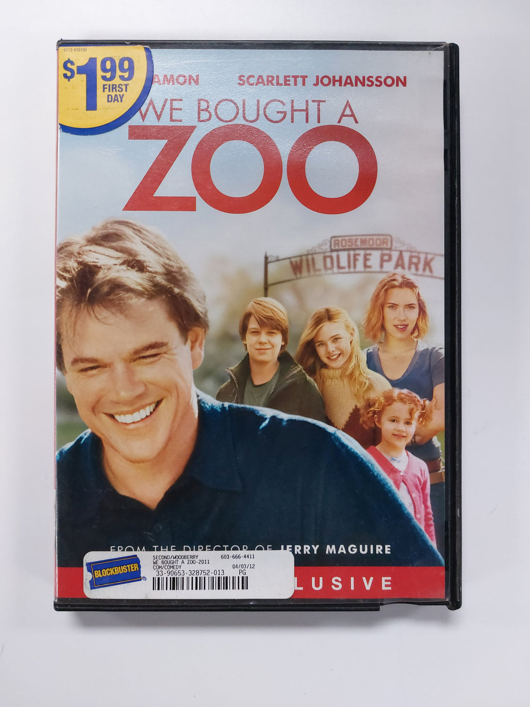 We Bought A Zoo - DVD PM81226