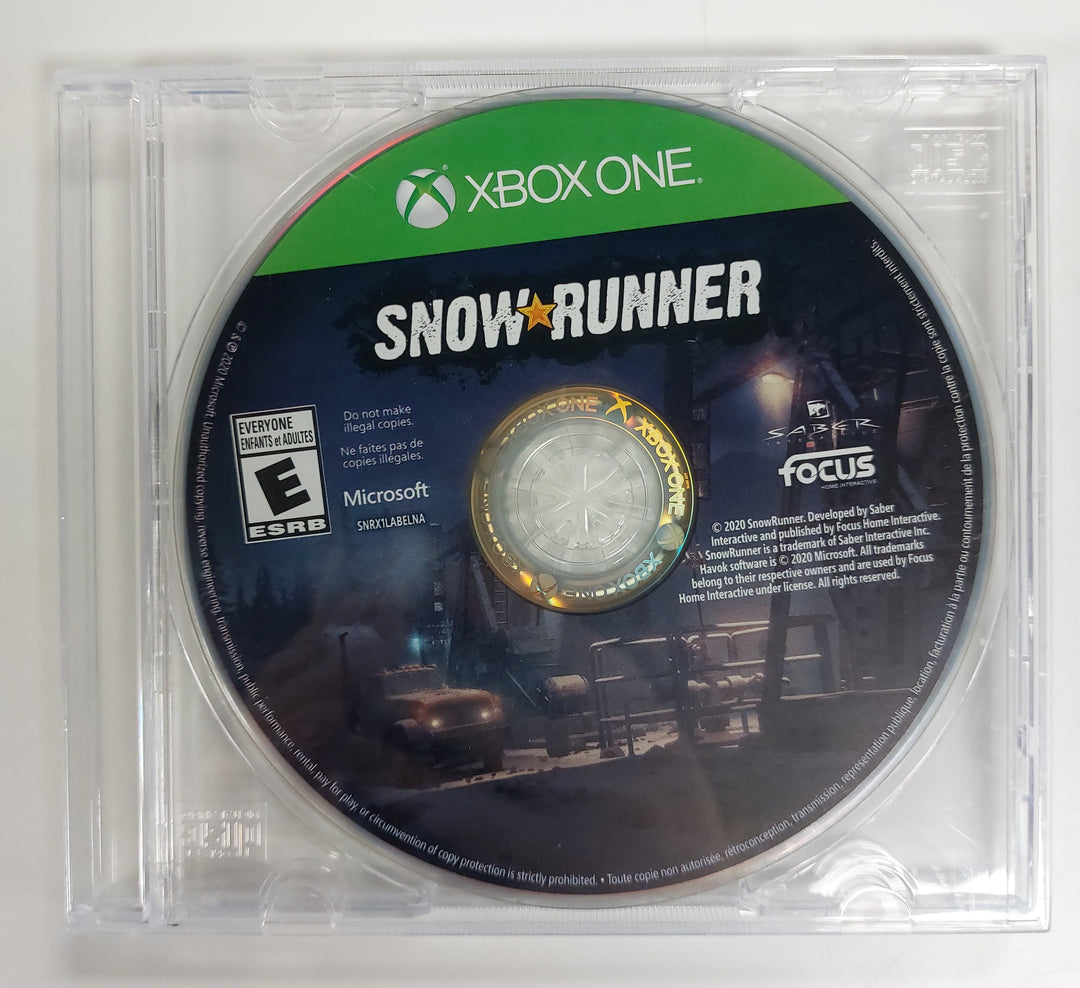 SnowRunner -  Xbox One DISC ONLY DI81726