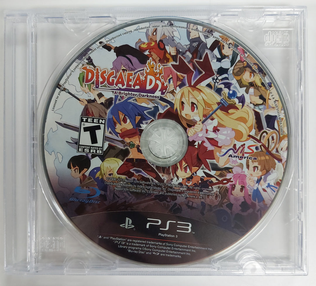 Disgaea D2: A Brighter Darkness - PS3 DISC ONLY DI81726