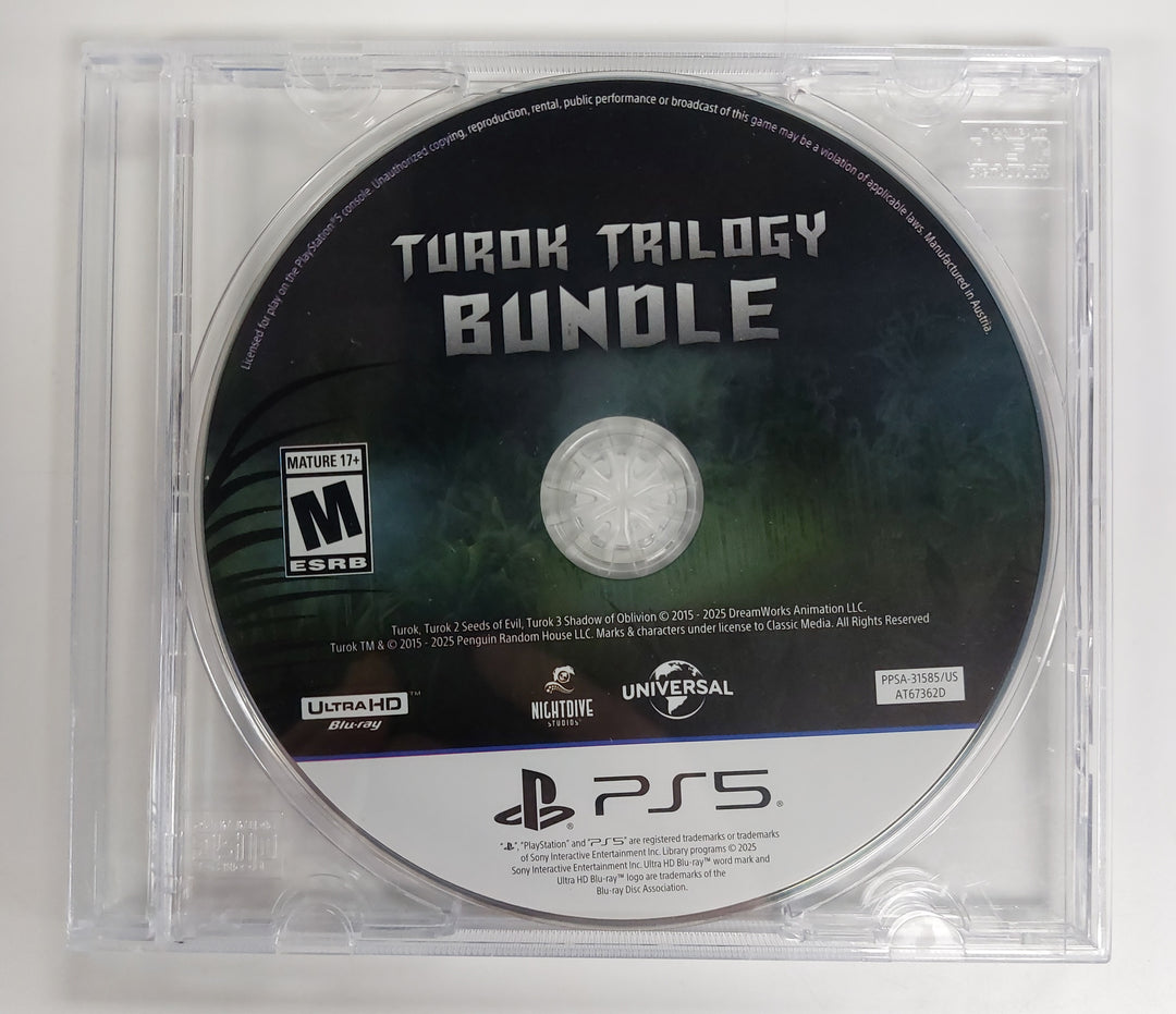 Turok Trilogy Bundle - PS5 DISC ONLY DI81726