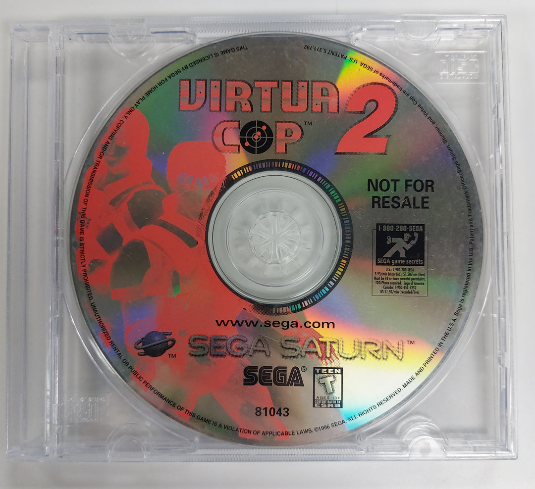 Virtua Cop 2 - Sega Saturn DISC ONLY DI81726