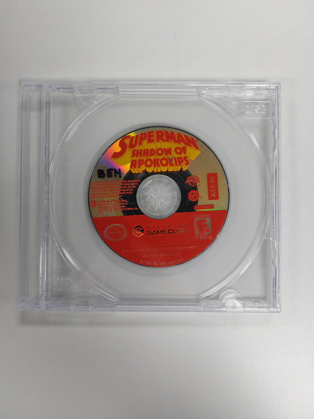 Superman Shadow of Apokolips - Gamecube DISC ONLY DI81826