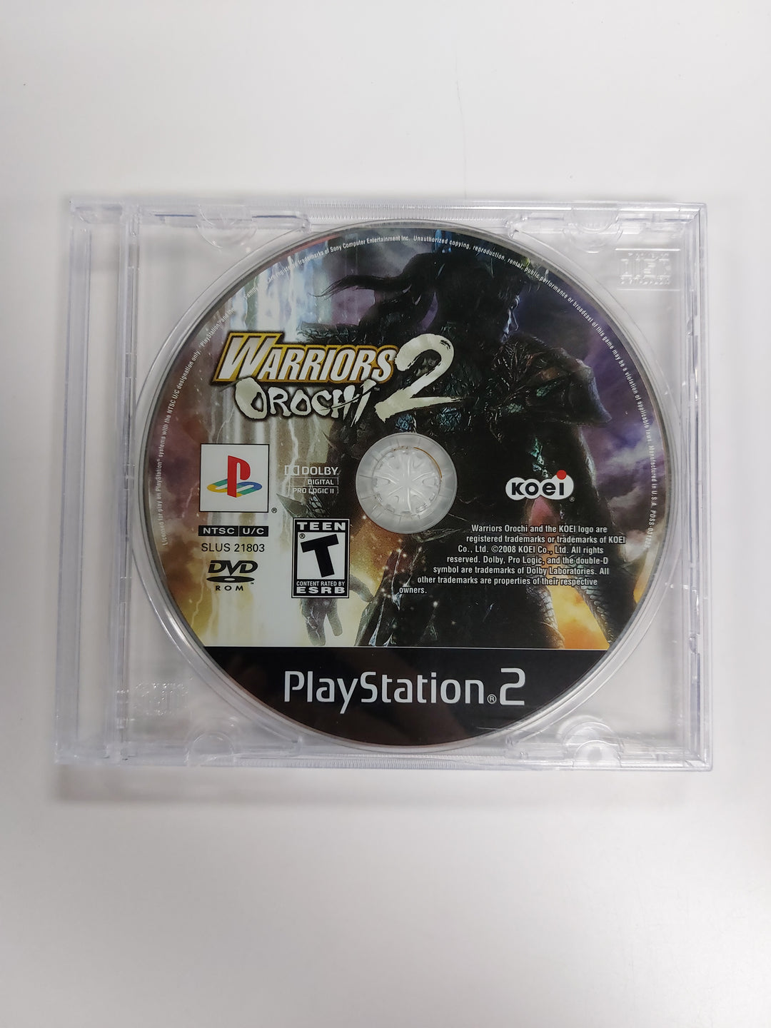 Warriors Orochi 2 - PS2 DISC ONLY DI81826
