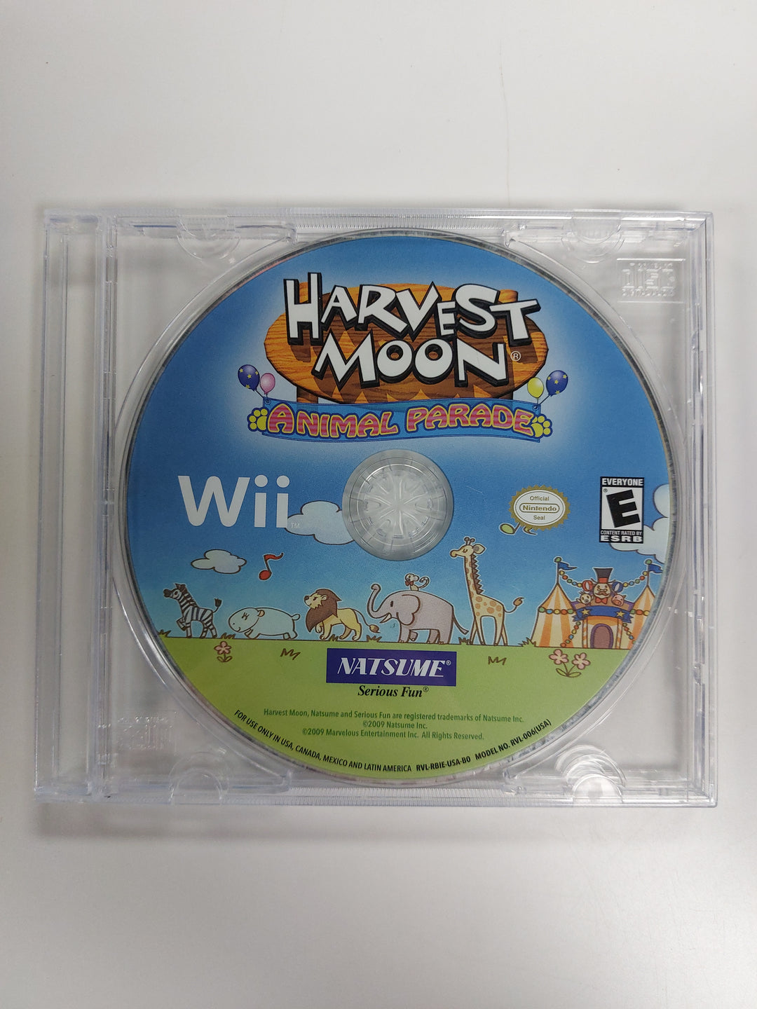 Harvest Moon: Animal Parade - Wii DISC ONLY DI81826
