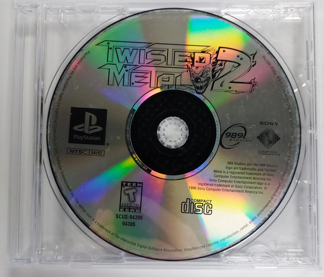 Twisted Metal 2 - PS1 DISC ONLY DI81826