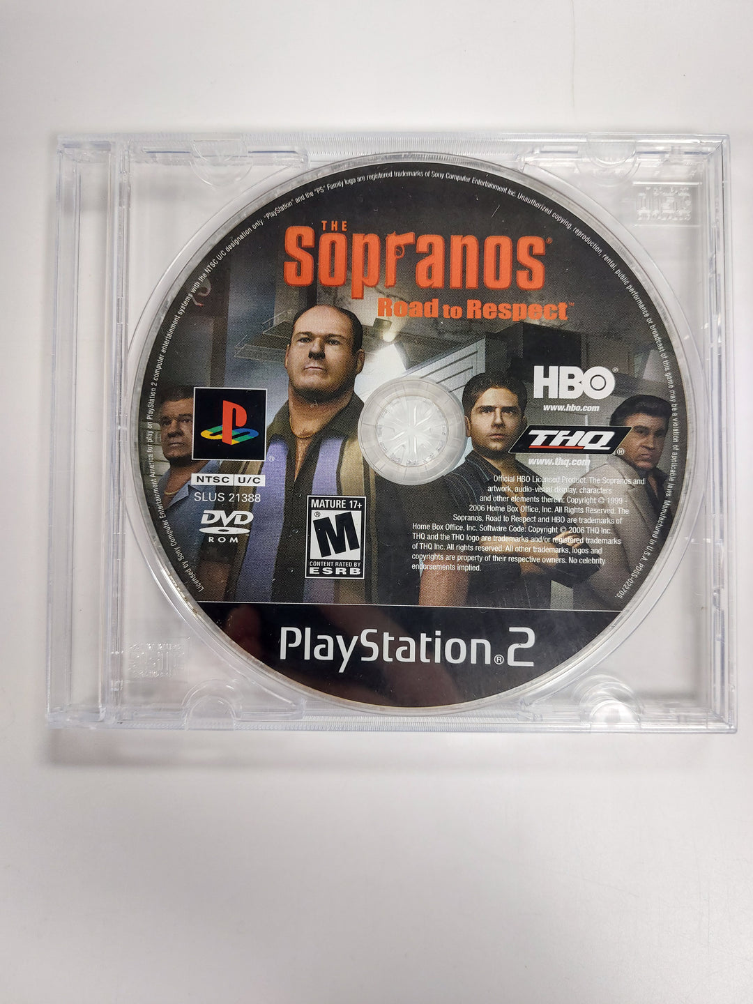 The Sopranos Road To Respect - PS2 DISC ONLY DI81826