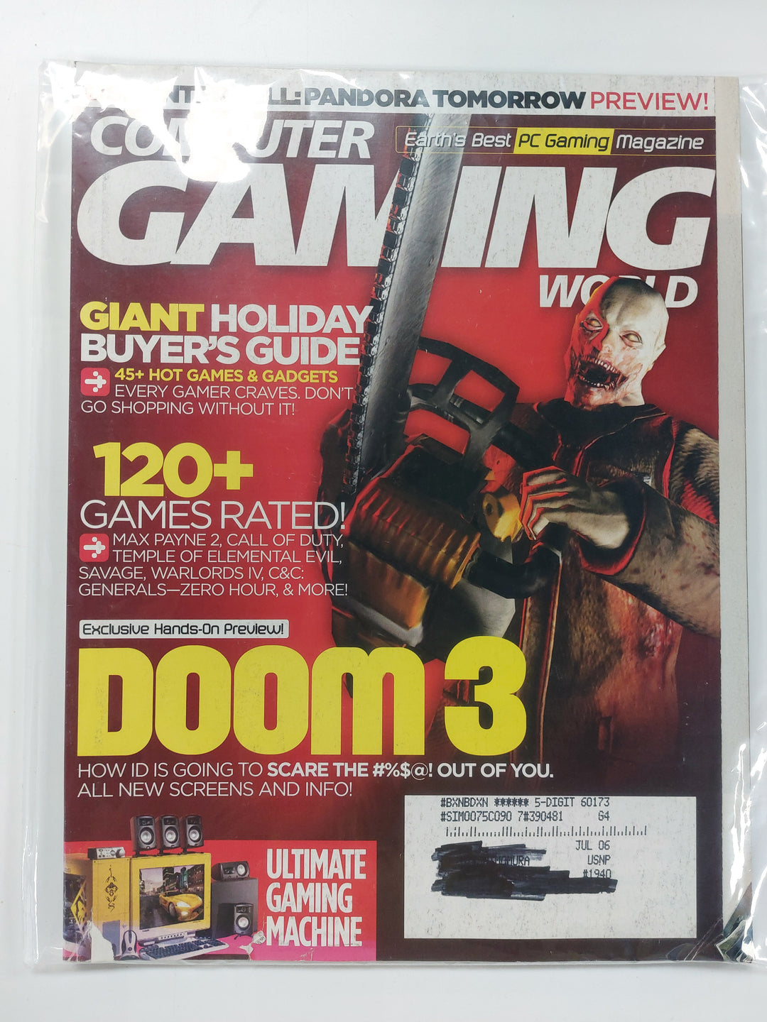Computer Gaming World Issue January 2004 #234 - Magazine MP82926