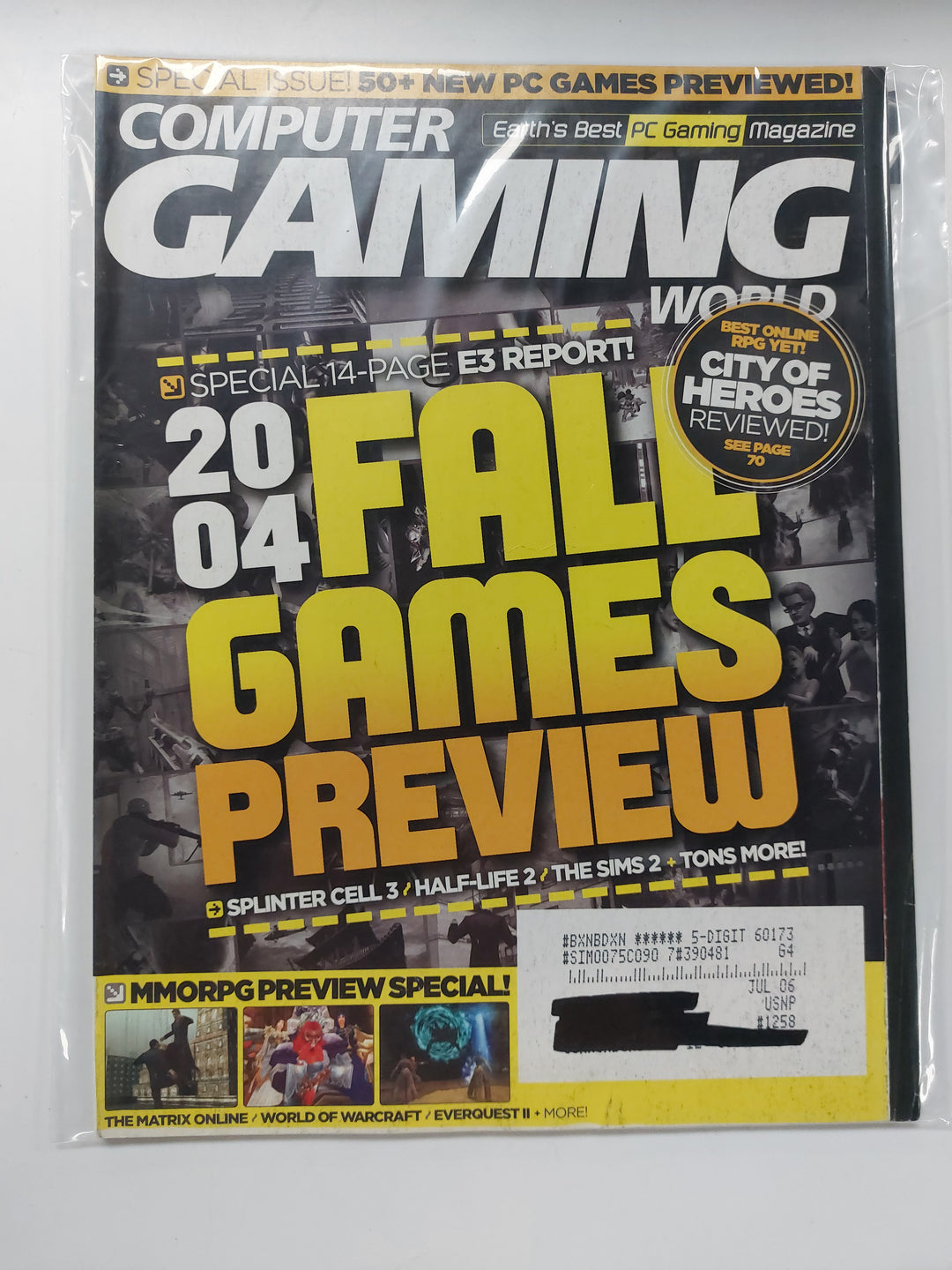 Computer Gaming World Issue August 2004 #241 - Magazine MP82926