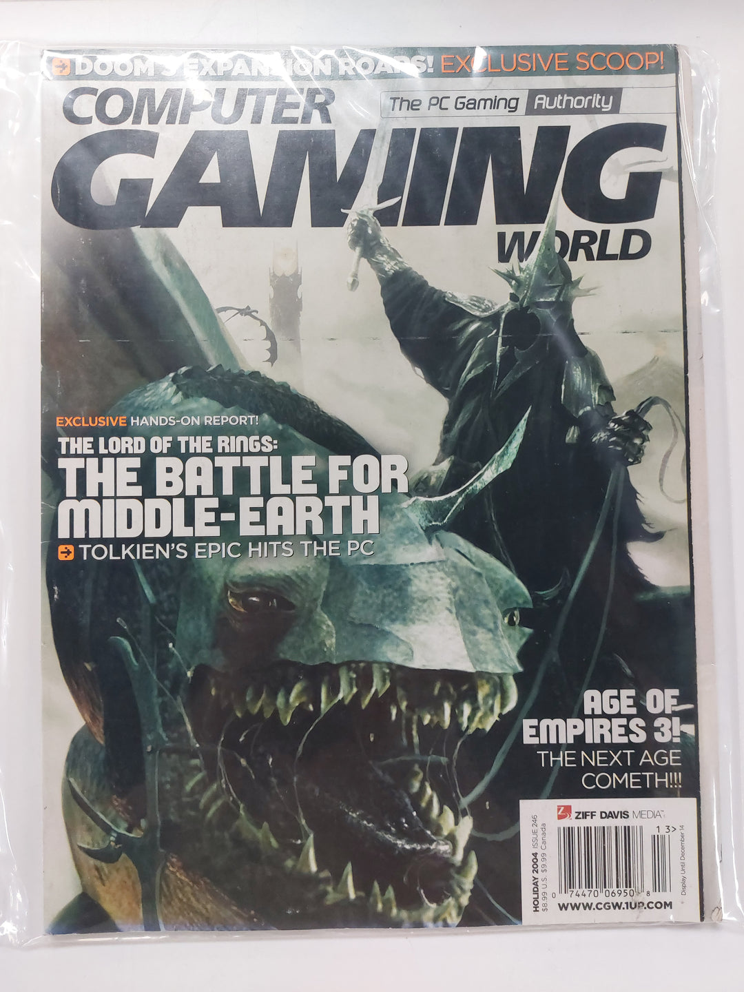 Computer Gaming World Issue Holiday 2004 #246 - Magazine MP82926
