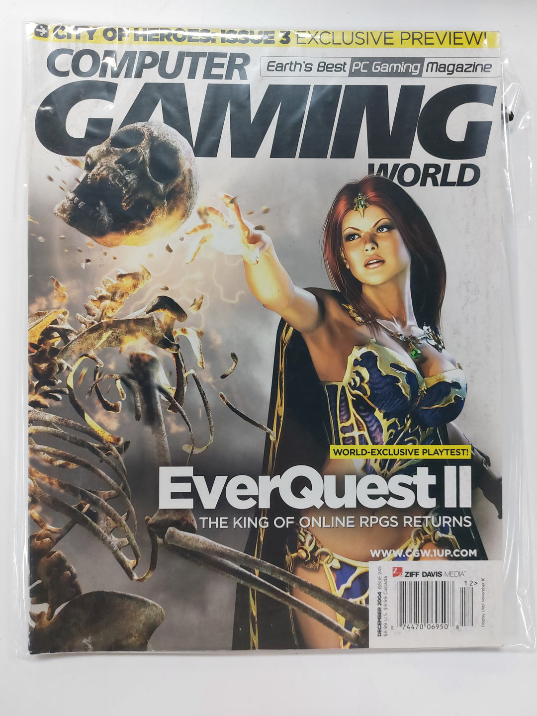 Computer Gaming World Issue December 2004 #245 - Magazine MP82926
