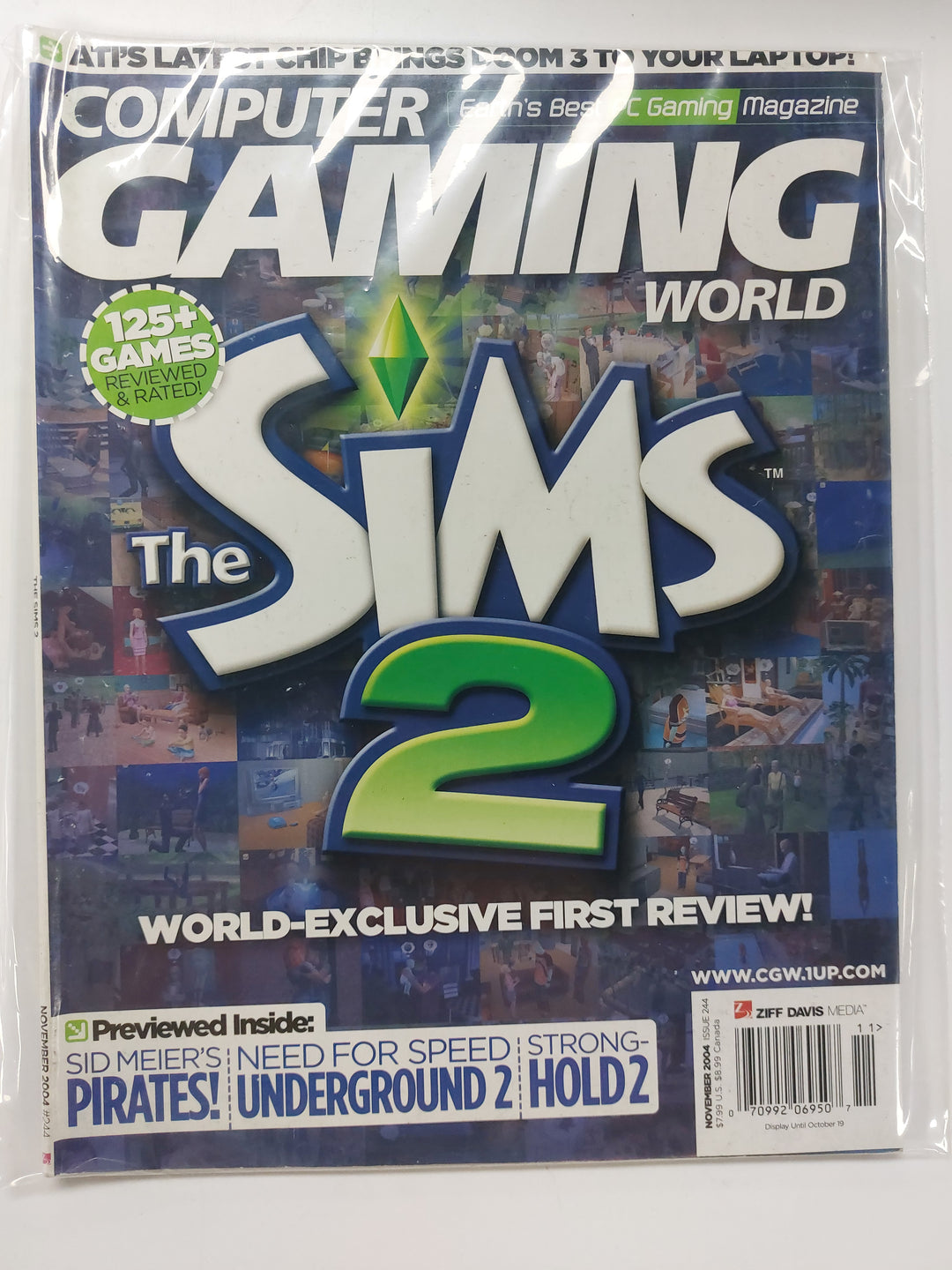 Computer Gaming World Issue November 2004 #244 - Magazine MP82926