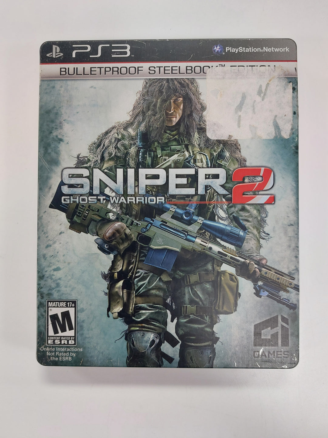 Sniper Ghost Warrior 2 (Bulletproof Steelbook Edition) CASE ONLY - PS3 CO9126