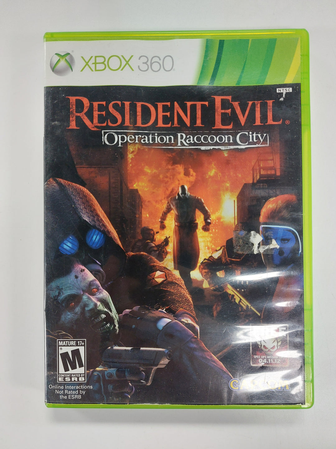 Resident Evil: Operation Raccoon City CASE ONLY - Xbox 360 CO9126