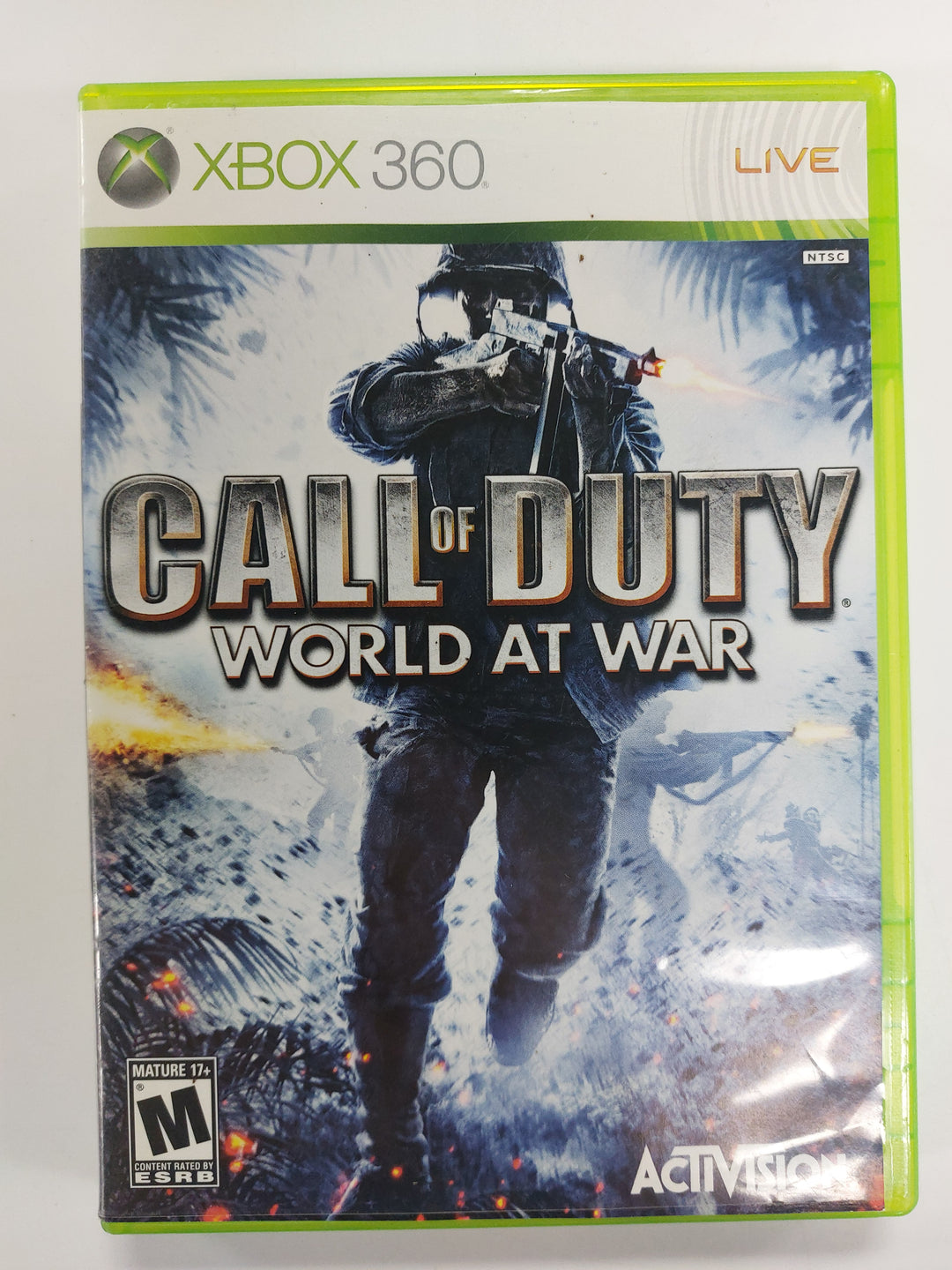 Call Of Duty World At War CASE ONLY - Xbox 360 CO9126