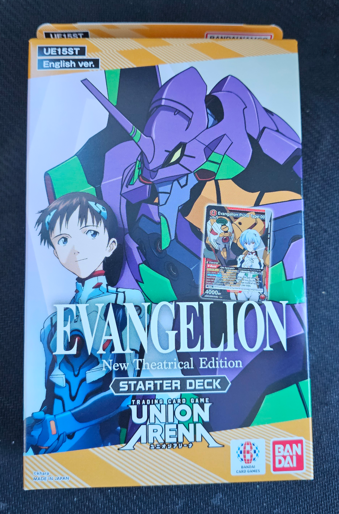 Union Arena Trading Card Game Evangelion: New Theatrical Edition - Starter Deck MD21626