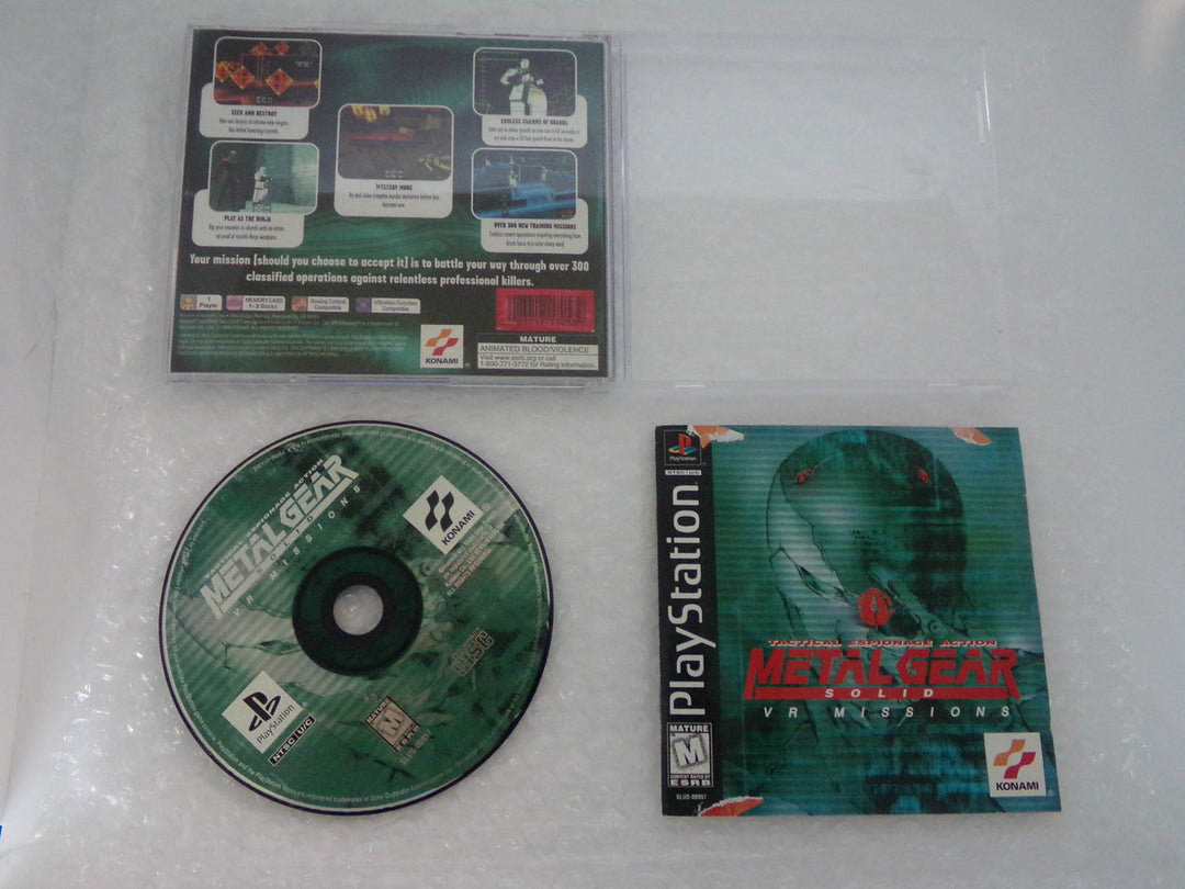 Metal Gear Solid: VR Missions Playstation PS1 Used