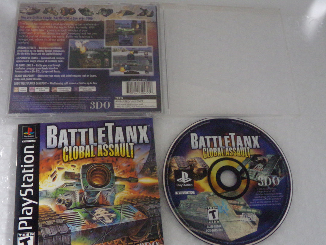 Battletanx: Global Assault Playstation PS1 Used