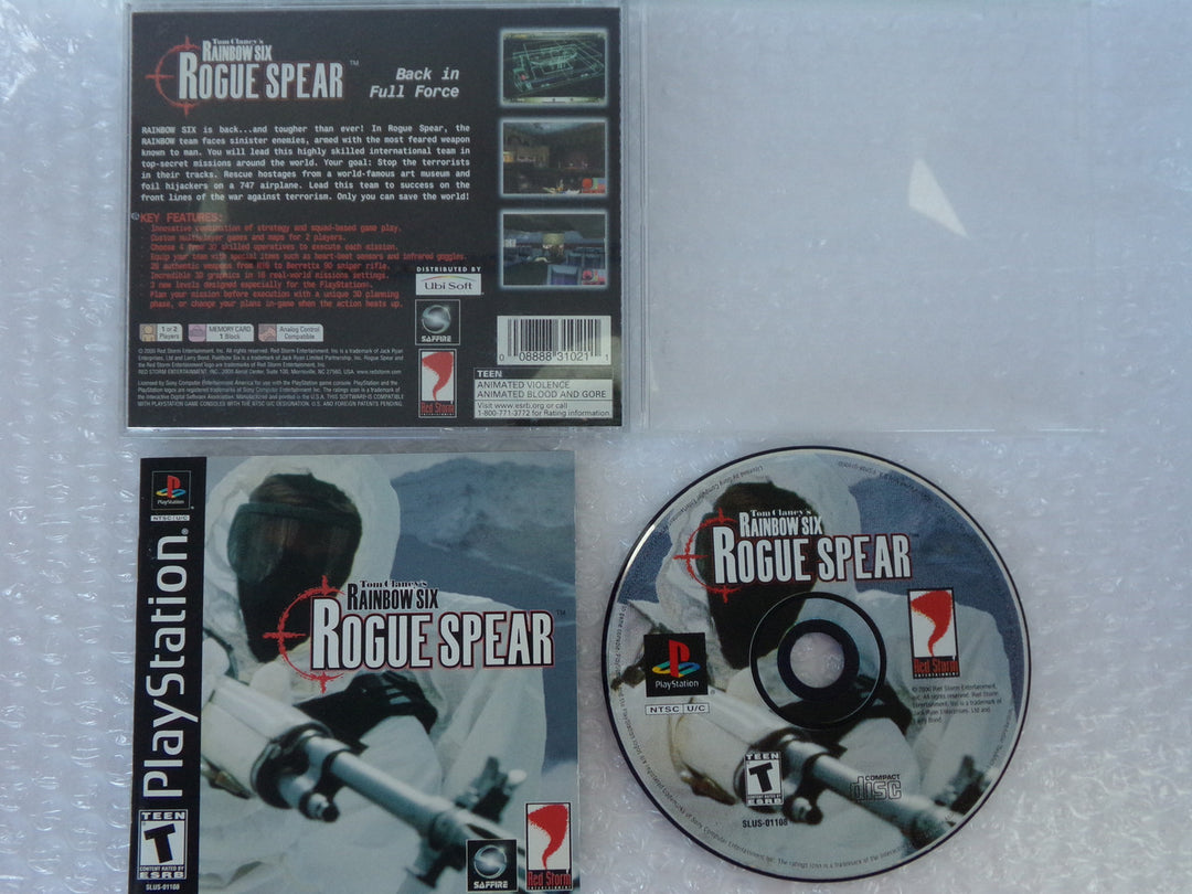 Rainbow Six: Rogue Spear Playstation PS1 Used