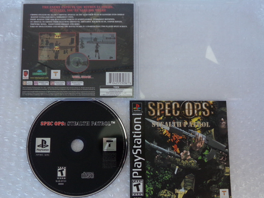 Spec Ops: Stealth Patrol Playstation PS1 Used