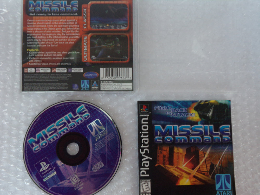 Missile Command Playstation PS1 Used